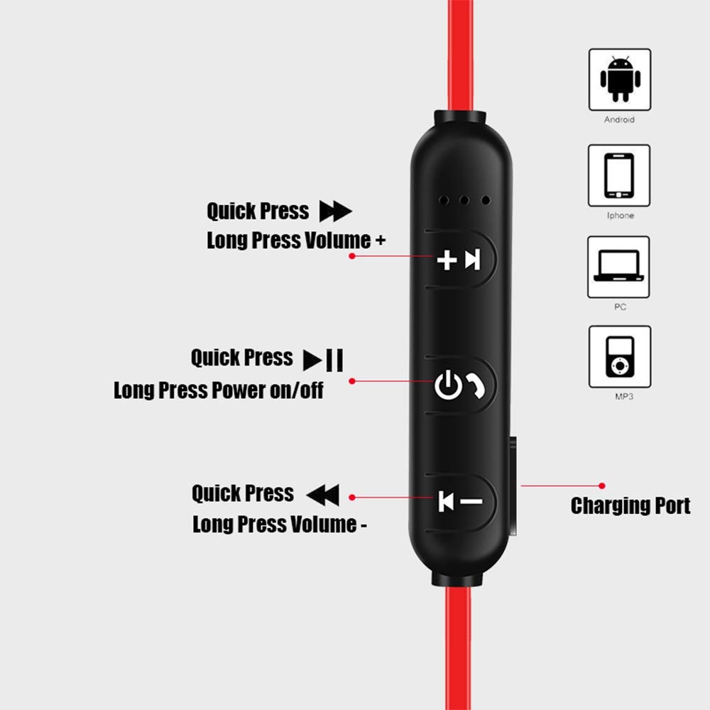 Wired Bluetooth 4.2 Earphones