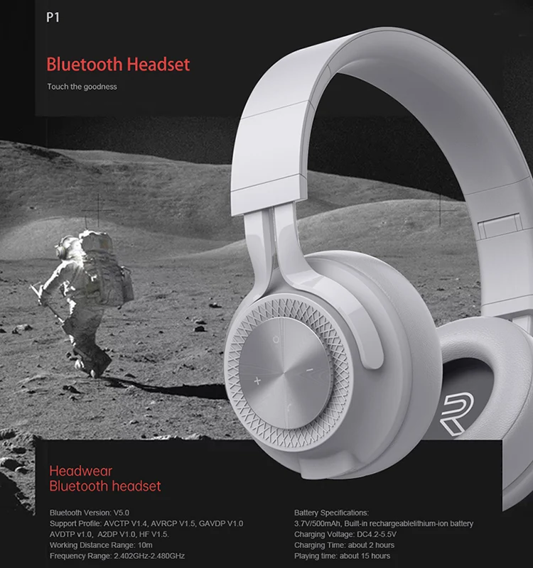 Bluetooth Soft Headphones