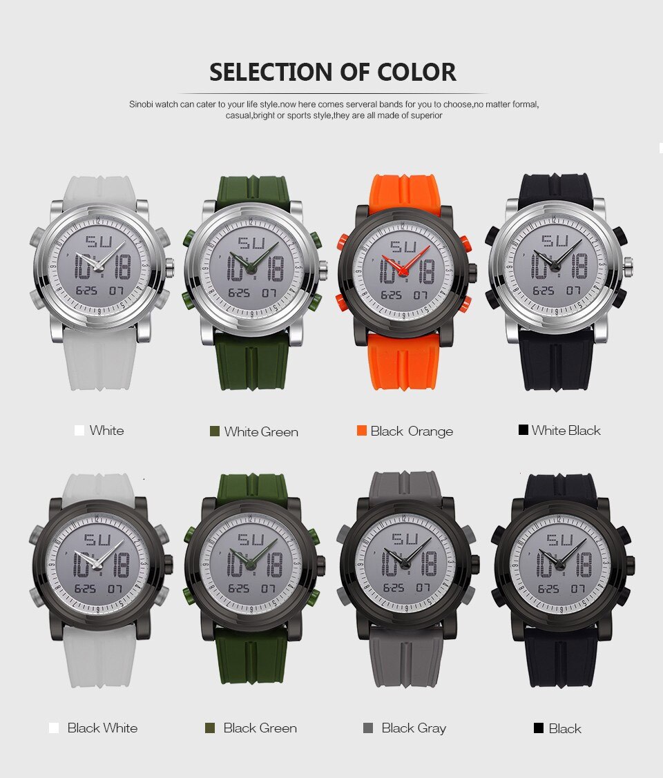 Men's Sport Chronograph Smartwatch