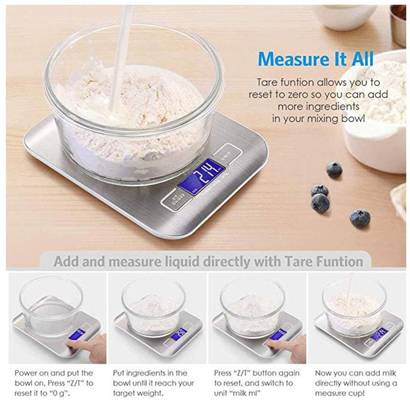 Stainless Steel Digital Kitchen Scale