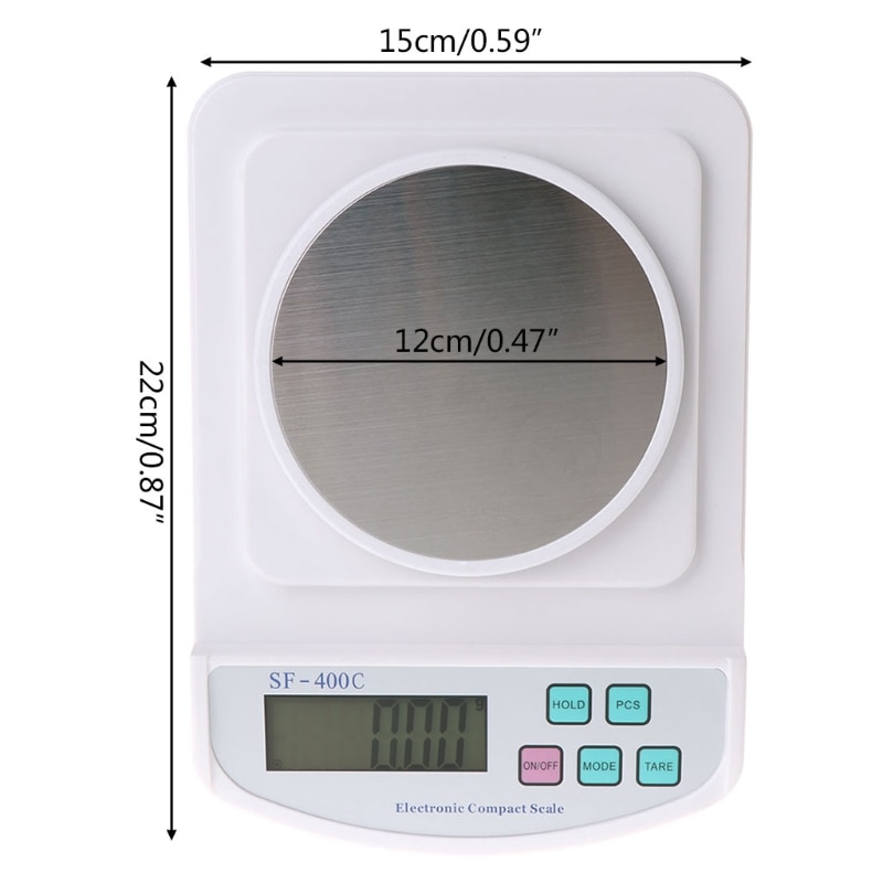 LCD Digital Electronic Kitchen Scale